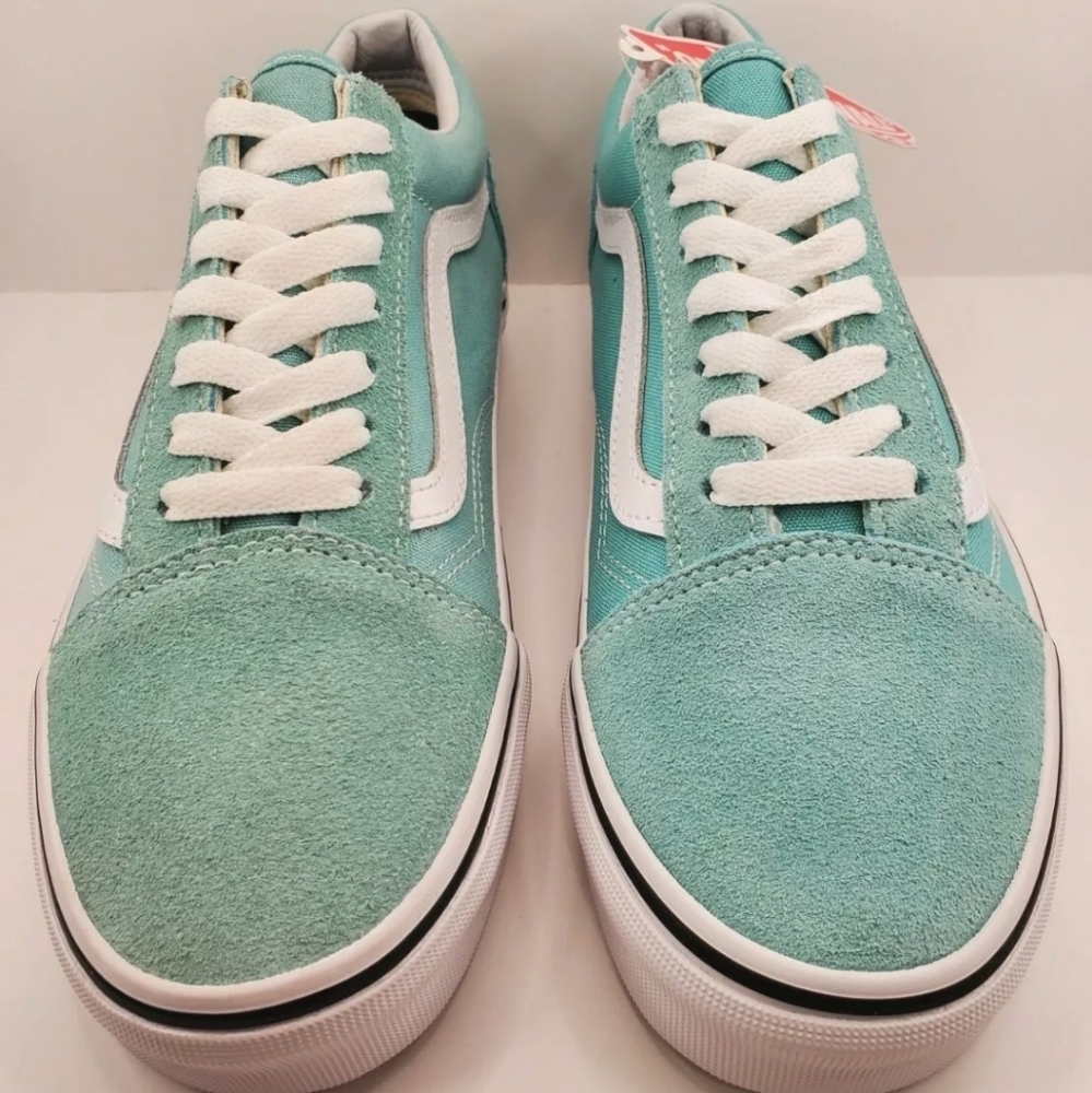 Vans Old Skool (Aqua Haze / True White) 'VN0A38G1V - Picture 7 of 9